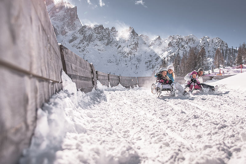 Relaxing winter holidays in the South Tyrol mountains