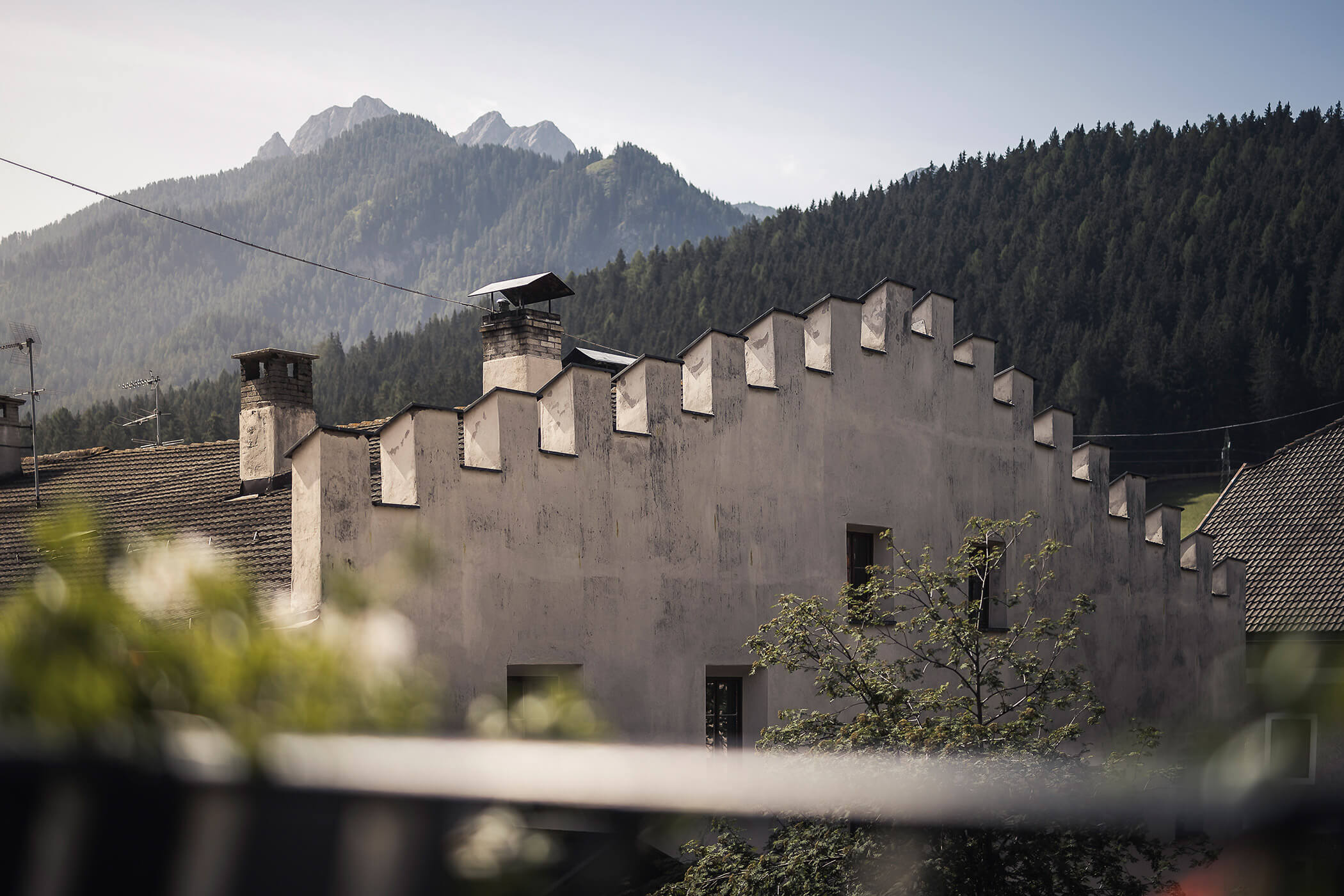 Vista sulla montagna