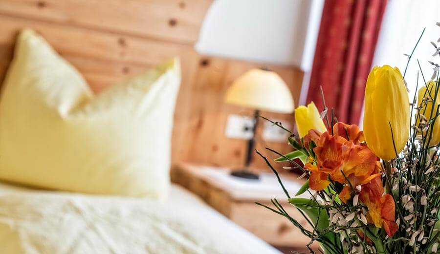 Mazzo di fiori nella Junior Suite Family